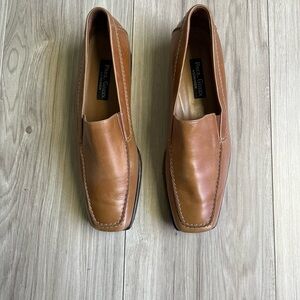 Paul Green Men's Tan Leather Loafers